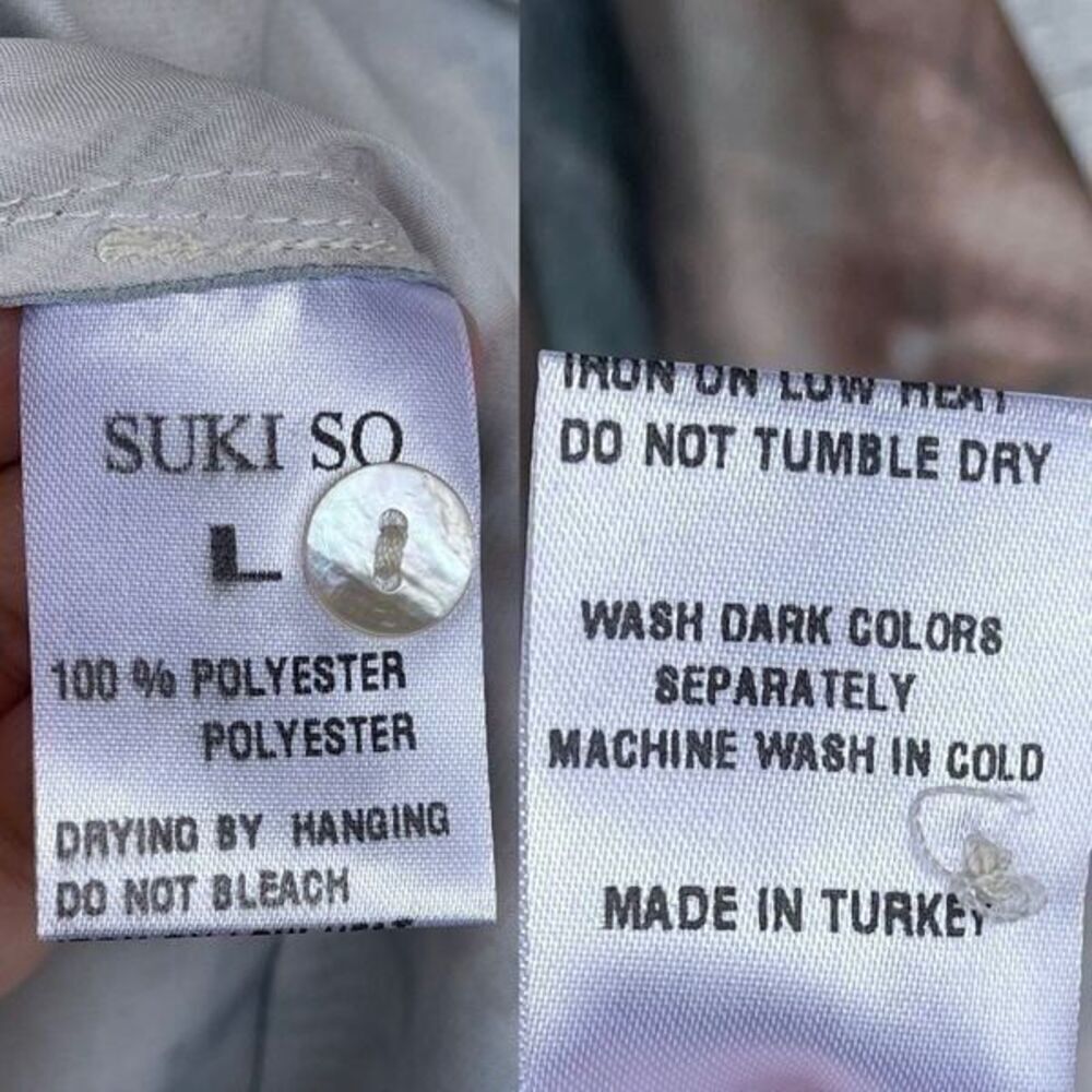 SUKISO WOMEN'S JULIET HIGH TO LOW DRESS EARTH TIE-DYE LARGE - Picture 11 of 12